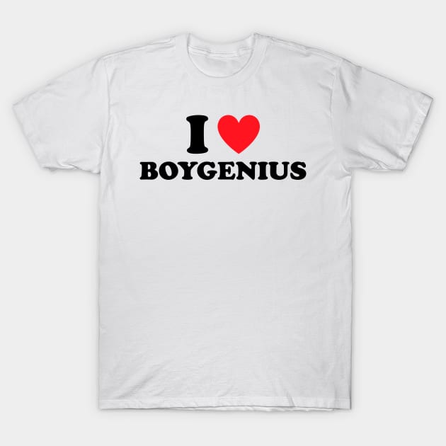 I Love Boygenius T-Shirt by Futiletees